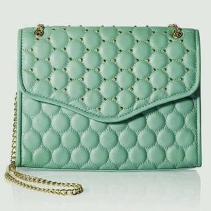 Mint Green Studded Bag